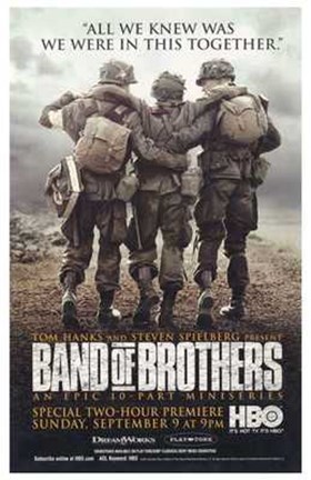Framed Band of Brothers HBO Print