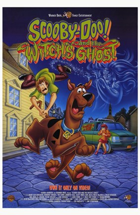 Framed Scooby-Doo and the Witch's Ghost Print