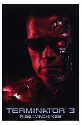 Framed Terminator 3: Rise of the Machines Arnold Schwarzeneger Print