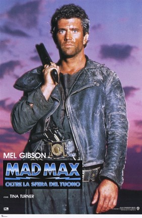 Framed Mad Max Beyond Thunderdome Italian Print