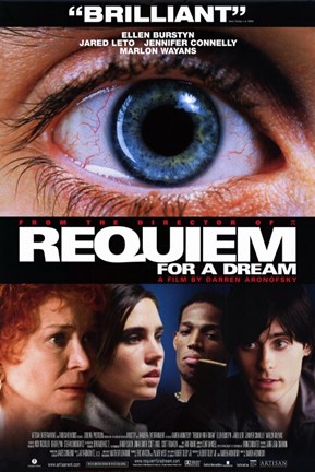 Framed Requiem for a Dream Ellen Burstyn Print