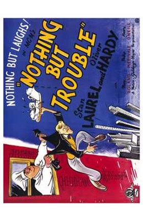 Framed Nothing But Trouble Print