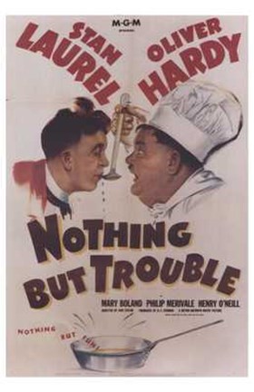 Framed Nothing But Trouble Print