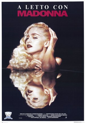 Framed Truth or Dare A Letto Con Madonna Print