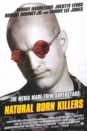 Framed Natural Born Killers Woody Harrelson Print