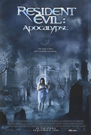 Framed Resident Evil: Apocalypse Movie Print