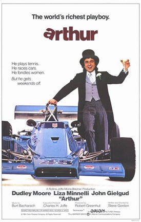 Framed Arthur - The world's richest playboy Print