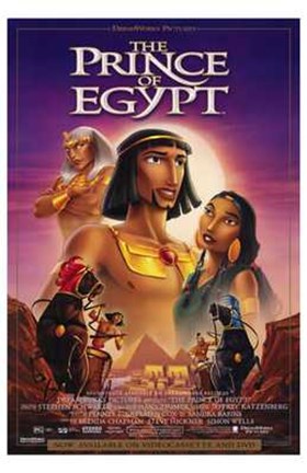 Framed Prince of Egypt Movie Print