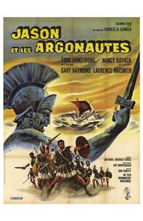 Framed Jason and the Argonauts French Print