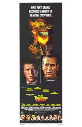 Framed Towering Inferno Print