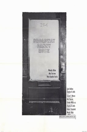Framed Broadway Danny Rose Movie Print