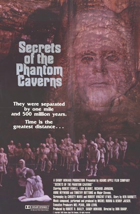 Framed Secrets of the Phantom Caverns Print