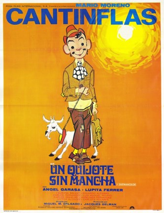 Framed Quixote Without La Mancha Print