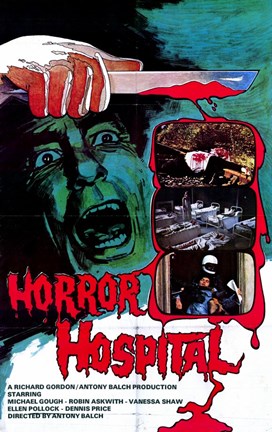 Framed Horror Hospital Print