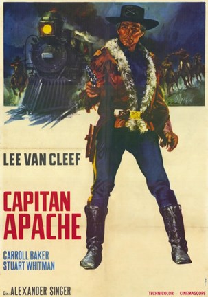 Framed Captain Apache Print