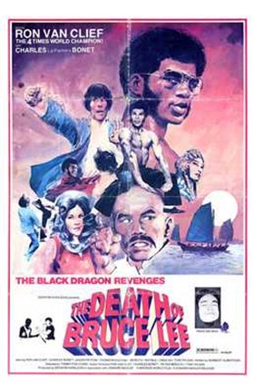 Framed Death of Bruce Lee Print