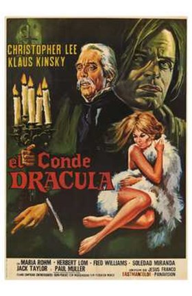 Framed Count Dracula Print