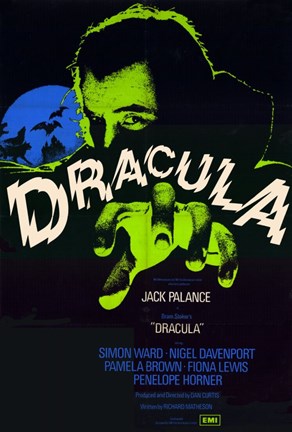 Framed Bram Stoker&#39;s Count Dracula Print