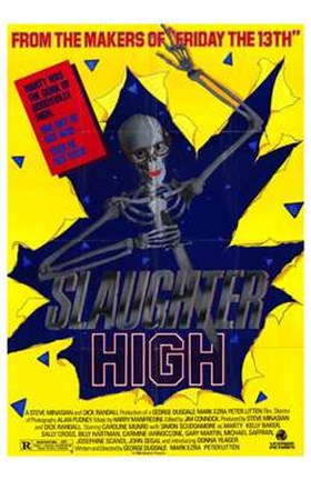 Framed Slaughter High Print
