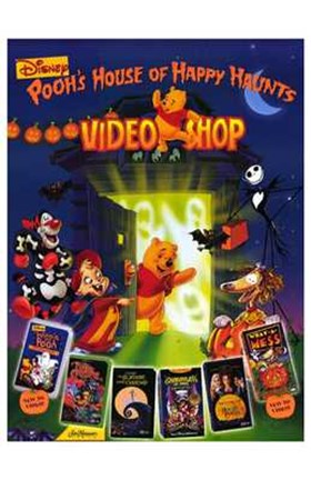 Framed Disney Video Posters - Video shop Print