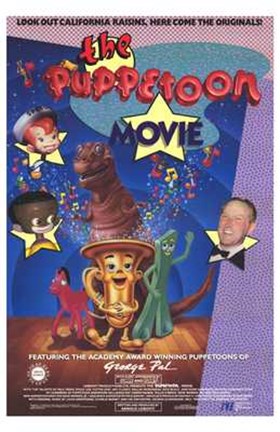 Framed Puppetoon Movie Print