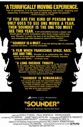 Framed Sounder Movie Print