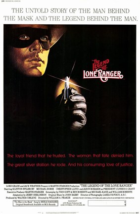 Framed Legend of the Lone Ranger Print