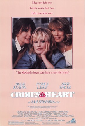 Framed Crimes of the Heart Diane Keaton Print