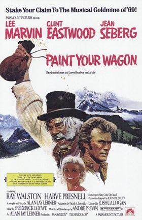 Framed Paint Your Wagon Print