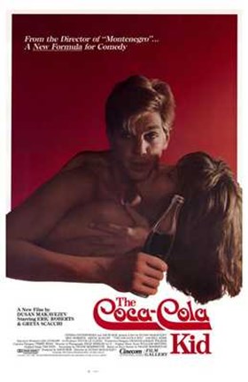 Framed Coca-Cola Kid Print