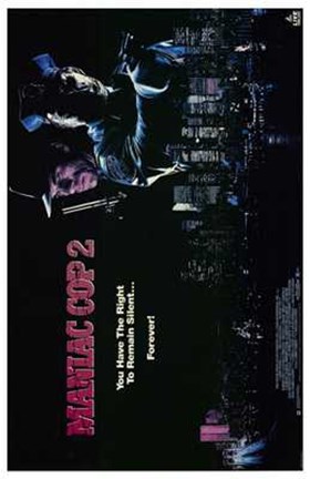 Framed Maniac Cop 2 Print