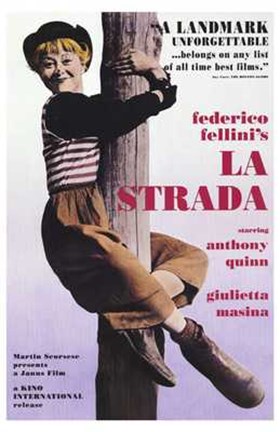 Framed La Strada Print