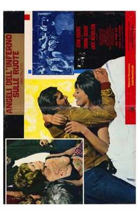 Framed Hell's Angels on Wheels Print