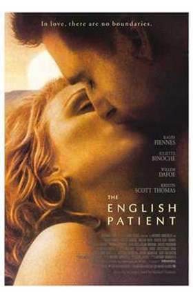 Framed English Patient - Kiss Print