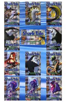 Framed Shark Tale Print