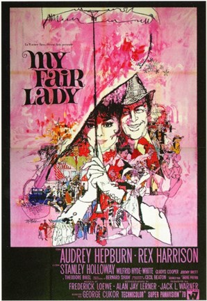 Framed My Fair Lady - umbrella Print