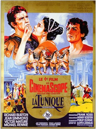 Framed Robe Movie Poster French Print