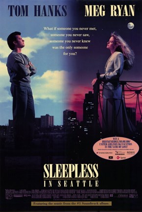 Framed Sleepless in Seattle Print