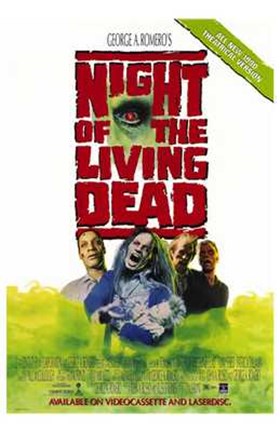 Framed Night of the Living Dead By Romero Print