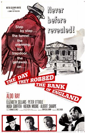 Framed Day They Robbed the Bank of England Print