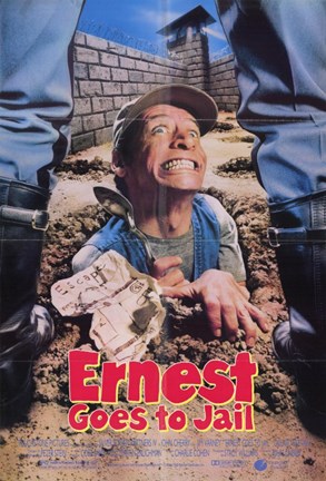 Framed Ernest Goes to Jail Print