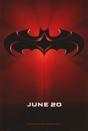 Framed Batman and Robin June 20 Print