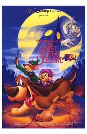 Framed Great Mouse Detective Print