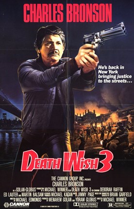 Framed Death Wish 3 Print