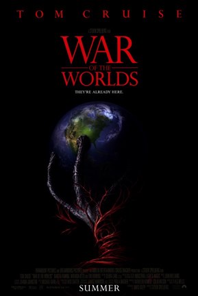 Framed War of the Worlds Globe Print