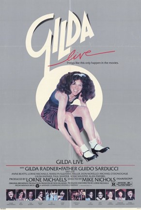 Framed Gilda Live Print