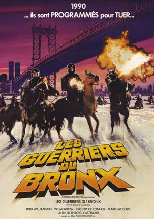 Framed 1990: the Bronx Warriors Spanish Print