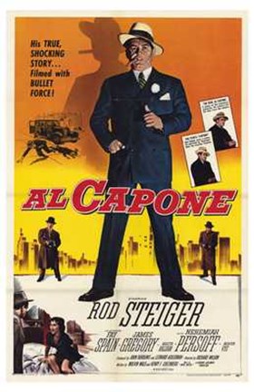 Framed Al Capone Print