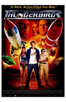 Framed Thunderbirds (movie poster) Print