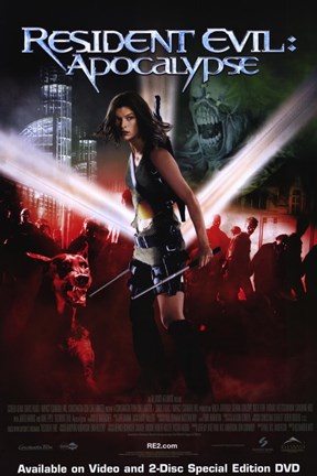 Framed Resident Evil: Apocalypse Print